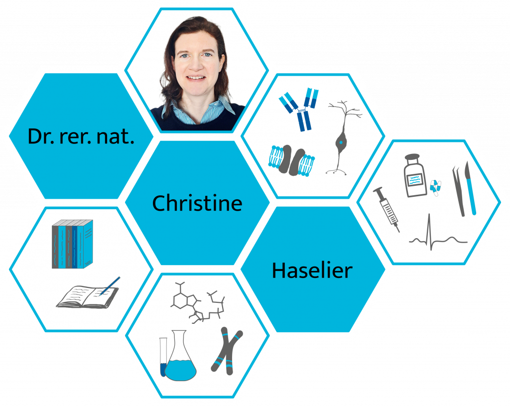Dr. rer. nat. Christine Haselier:
Texte rund um Medizin, Pharma, Gesundheit, Biowissenschaften